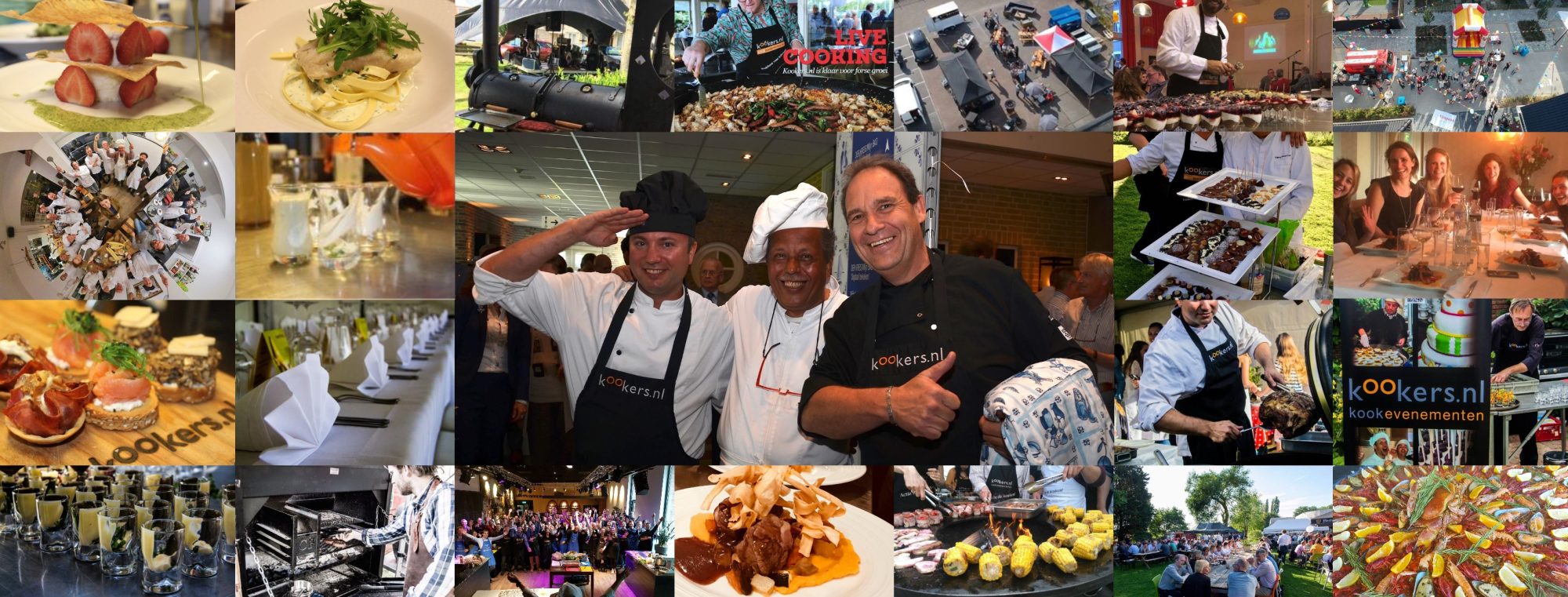 Collage Borrel Catering