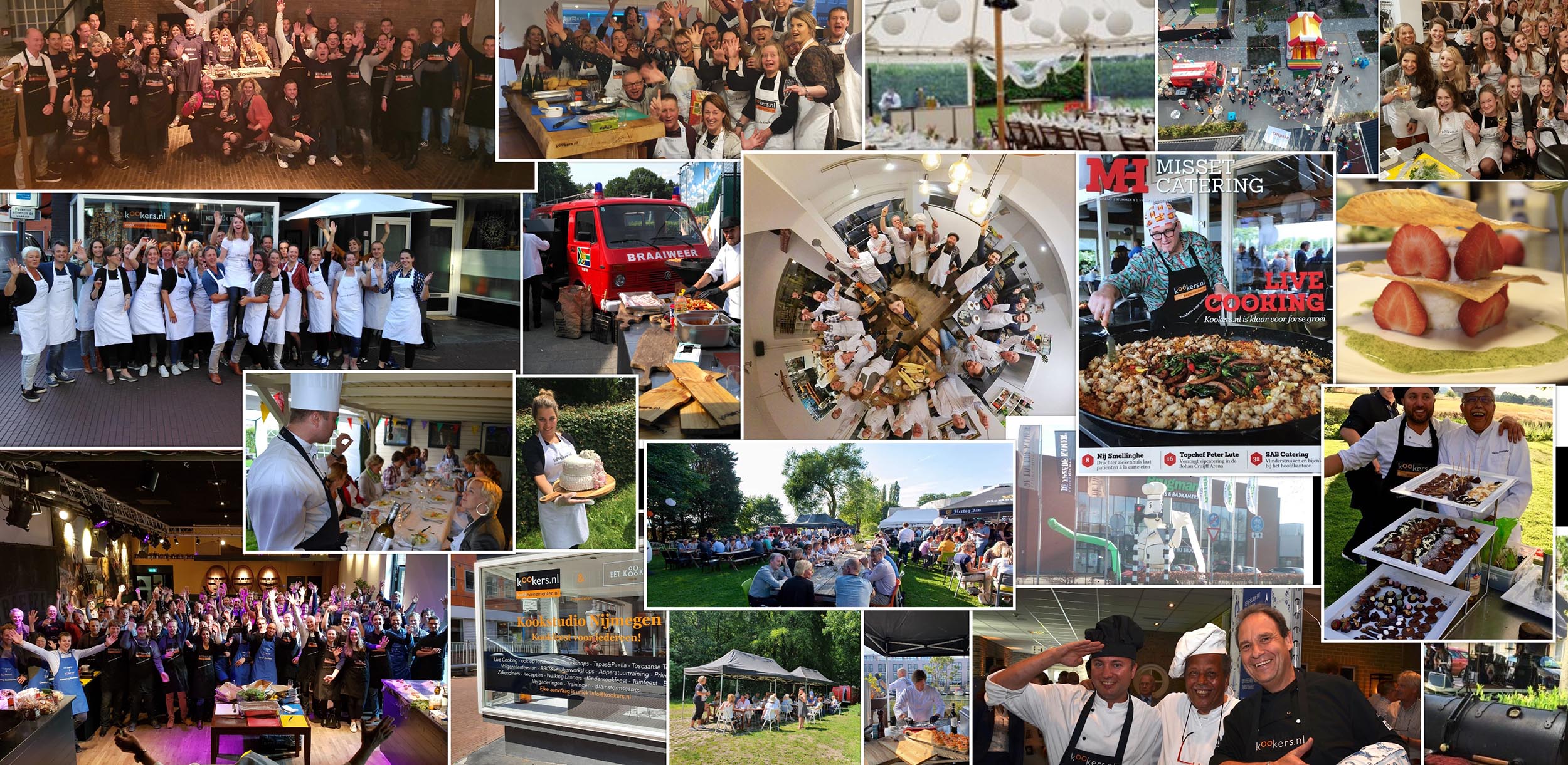 Kookers Kok aan huis | Kookworkshops | Kookevenementen